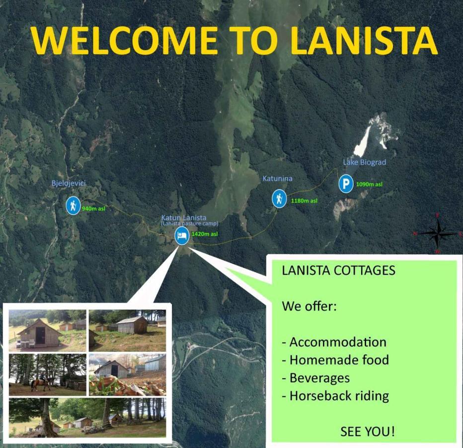 Katun Lanista-Kolibe Bogavac Villa Mojkovac Kültér fotó