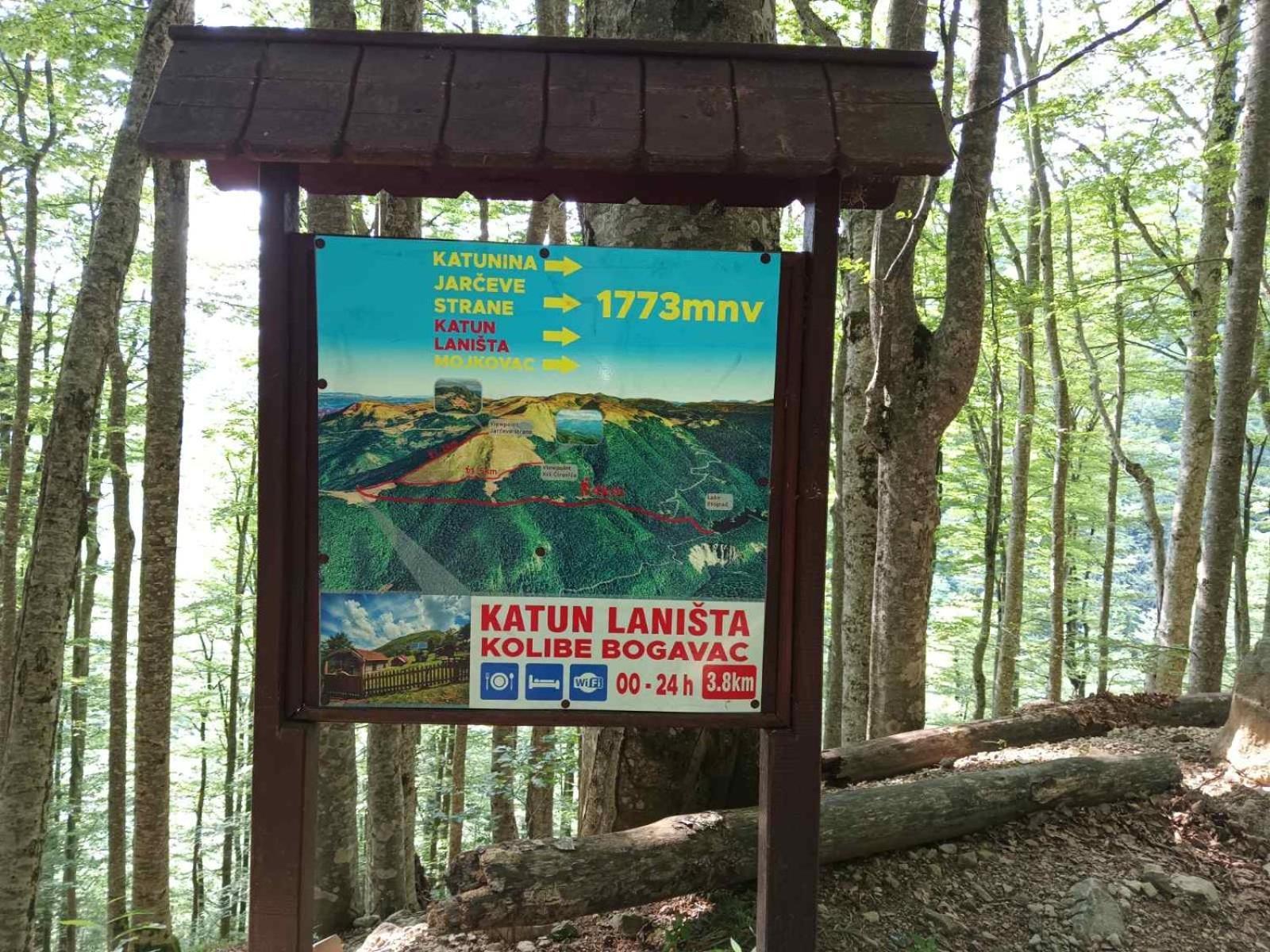 Katun Lanista-Kolibe Bogavac Villa Mojkovac Kültér fotó